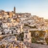 Ancient town of Matera at sunrise, Basilicata, Italy