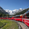 Bernina Express in der Montebellokurve